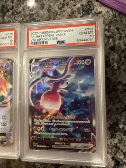2022 Pokemon Japanese SWSH FA Hatterene Vmax VSTAR Universe PSA 10 - Image 1
