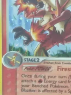 Blaziken Holo #5 Pokemon EX Power Keepers BGS MINT 9 2007 W/Swirl! - Image 3