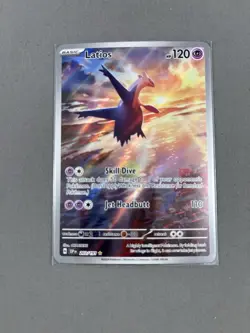 Latios 203/191 Pokemon TCG Scarlet & Violet Surging Sparks Illustration Rare NM - Image 1