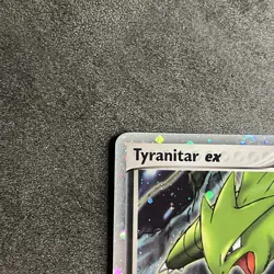 Pokemon TCG Tyranitar EX 17/17 Pop Series 1 Ultra Rare Holo Card #17/17 - Image 4