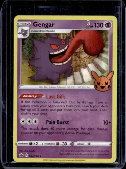 2022 Pokemon Trick or Trade Gengar Holo #057/198 - Image 1