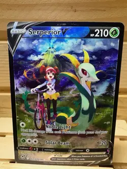 Serperior V TG13/TG30 Pokemon SWSH12: Silver Tempest TG NM Free Shipping - Image 1