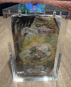 POKEMON SWORD & SHIELD BRILLIANT STARS FACTORY SEALED BOOSTER BOX W/ACRYLIC CASE - Image 5