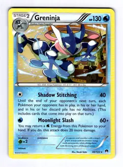 Greninja XY - BREAKpoint #40 (2016) Rare NM Pokemon - Image 1