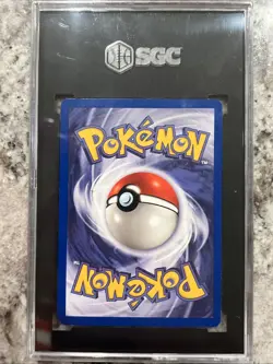 Pokemon 1st Edition Dark Machamp 27/82 Team Rocket SGC 9.5 - Image 2