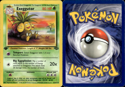 Pokemon TCG Exeggutor Jungle 35/64 Regular 1999 Wizards LP - Image 1