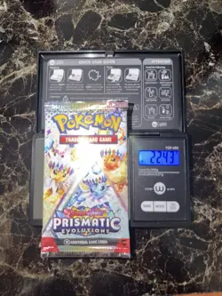 1x 22.43 Gram HEAVY Prismatic Evolutions Pack! Sealed! PRE S&V Pokemon TCG ENG - Image 1