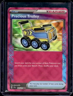 2024 Pokemon Surging Sparks Precious Trolley #185/191 - Image 1