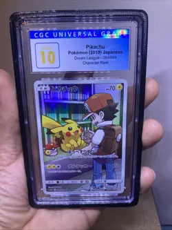 Pikachu 054/049 Character Rare Holo Pokemon Japanese CGC 10 Pristine BLUE LABEL - Image 1