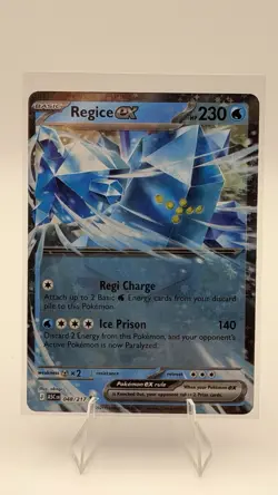 Pokemon Regice Ex 048/217 Mega Evolutions Ascended Heroes - Image 1