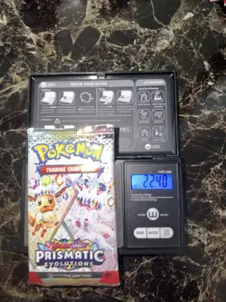 1x 22.40 Gram HEAVY Prismatic Evolutions Pack! Sealed! PRE S&V Pokemon TCG ENG - Image 1