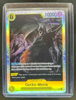 2026 One Piece The Azure Sea's Seven Gecko Moria Foil #OP14-104 - Image 1