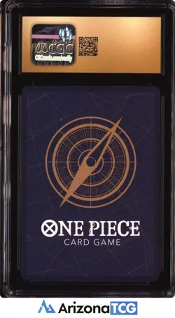 One Piece 2025 Monkey D Luffy P-110 One Piece Day'25 Japanese BLACK LABEL CGC 10 - Image 2