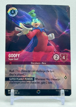 Goofy Super Goof Enchanted 214/204 | Disney Lorcana EN-4 Ursula’s Return - Image 1