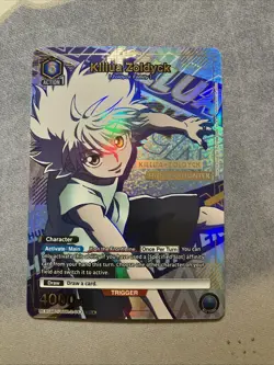 KILLUA ZOLDYCK - UEXO4BT/HTR-2-043 HUNTER X HUNTER Vol. 2 Union Arena SR* FOIL - Image 1