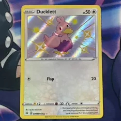 Ducklett - SV095/SV122 - Shining Fates - Shiny Vault - Pokemon TCG - NM card - Image 1