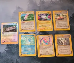 Vintage Pokemon Card Lot - Aquapolis / Ruby and Sapphire 7 cards 2002/2003 - Image 1