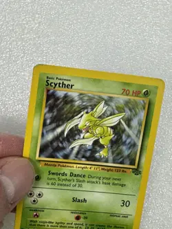 Scyther 26/64 - Jungle Rare - Vintage Pokemon Card TCG - Image 4
