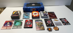Bakugan HUGE cards lot x179 Gate metal cards holo lenticular Power House box ! - Image 1