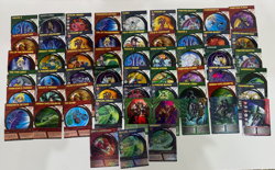 Bakugan HUGE cards lot x179 Gate metal cards holo lenticular Power House box ! - Image 4
