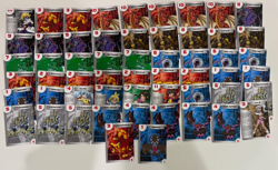 Bakugan HUGE cards lot x179 Gate metal cards holo lenticular Power House box ! - Image 5