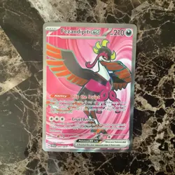 Pokemon TCG Fezandipiti EX Ultra Rare Shrouded Fable Card 084/064 - Image 1
