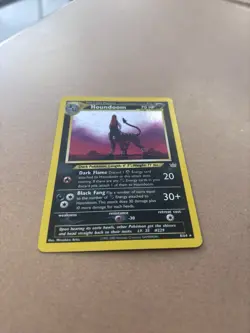 Houndoom 8/64 Neo Revelation Rare Vintage Pokemon Card 2000 WOTC - Image 3