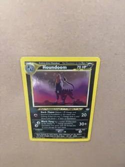 Houndoom 8/64 Neo Revelation Rare Vintage Pokemon Card 2000 WOTC - Image 4