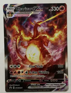 Pokemon TCG Charizard VMAX SWSH261 Black Star Promos Holo Card NM Condition - Image 1