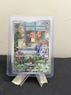 Pokemon Charmander 044 Scarlet & Violet Promo Holo Basic 60 HP TCG Card - Image 1