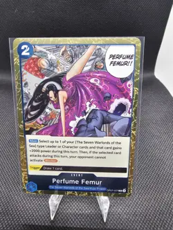 Perfume Femur OP07-057 Rare English 500 Years Future One Piece TCG Card Game - Image 1