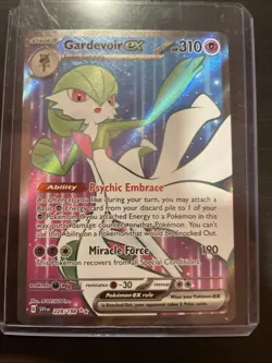 Pokemon Gardevoir EX TCG Card 228/198 Scarlet & Violet Base Full Art - Image 1