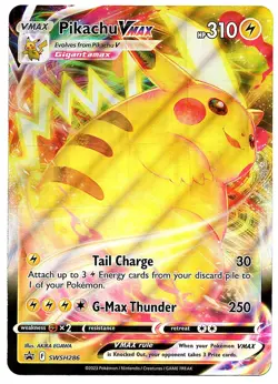 Pikachu VMAX -JUMBO CARD SWSH286 Promo Cards NM Holo - Image 1
