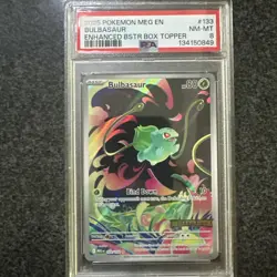 Bulbasaur - (Mega Evolution Stamped) 133/132 Miscellaneous Cards & Products Holo - Image 1