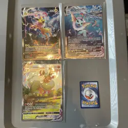 Flareon SWSH180 Vaporeon SWSH182 Jolteon SWSH184 VMAX Jumbo Promo Cards Set Of 3 - Image 1