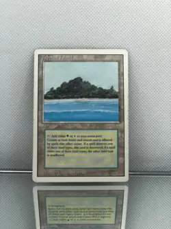 MTG Magic the Gathering Tropical Island Dual Land Revised Edition - Image 1