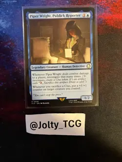 Piper Wright, Publick Reporter [Universes Beyond: Fallout] MTG - Image 1