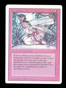* * 1x Earthbind x1 * * Revised MTG LP Lightly Played - Image 1