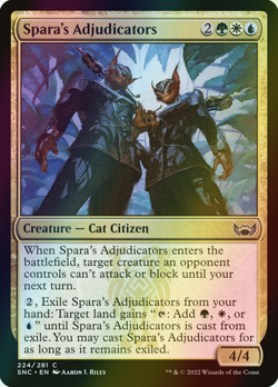 MTG Spara's Adjudicators Foil ** Streets of New Capenna ** English (NM) - Image 1