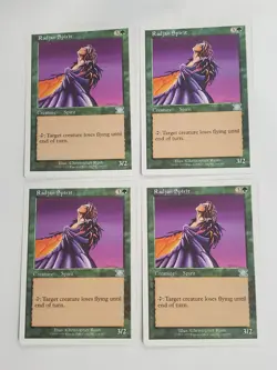 MTG Playset 4x Radjan Spirit (6th Edition/Green/U) - BGM - Image 1