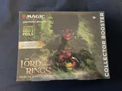 MTG Lord of the Rings Collector Omega Booster ONE PACK Box Tales of Middle-Earth - Image 1