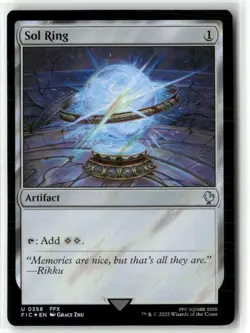 Sol Ring (0358) (Surge Foil) Commander: Final Fantasy Foil - Image 1