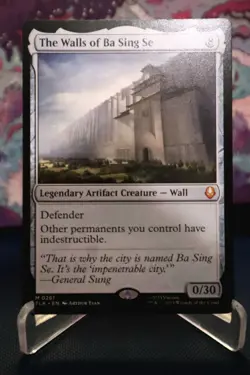 Magic the Gathering - The Walls Of Ba Sing Se - NM condition - Image 1