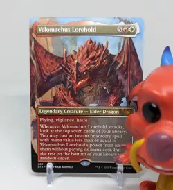 Velomachus Lorehold (Borderless) ⭐NM⭐ Strixhaven: School of Mages Magic MTG #283 - Image 1