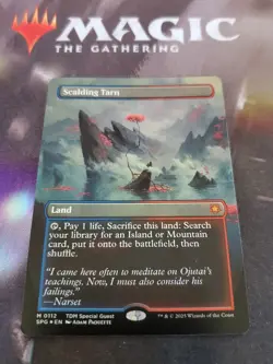 Mtg. Scalding Tarn. Foil Borderless. Special Guests. Tarkir Dragonstorm. Nm - Image 1