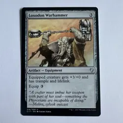 Loxodon Warhammer #216 Commander 2017 C17 MTG Magic - Image 1