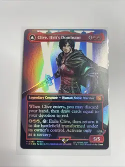Clive, Ifrit's Dominant (Borderless) (0385) Final Fantasy Foil - Image 1
