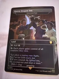 Green Dragon Inn - Homeward Path (Foil) Commander: the Lord of the Rings: - Image 1