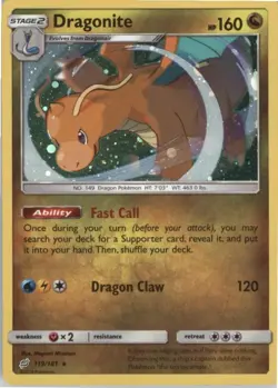 Dragonite - Holo Rare - SM - Team Up - NM - Holo MTG x1 - Image 1