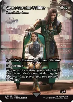 Vayne Carudas Solidor Fynn the Fangbearer Showcase 0046 MTG FCA Uncommon NP - Image 1